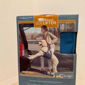 KURGO Up & About Dog Lifter - Large Breed Dogs 30-50lbs - Blue new in box